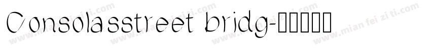 Consolasstreet bridg字体转换